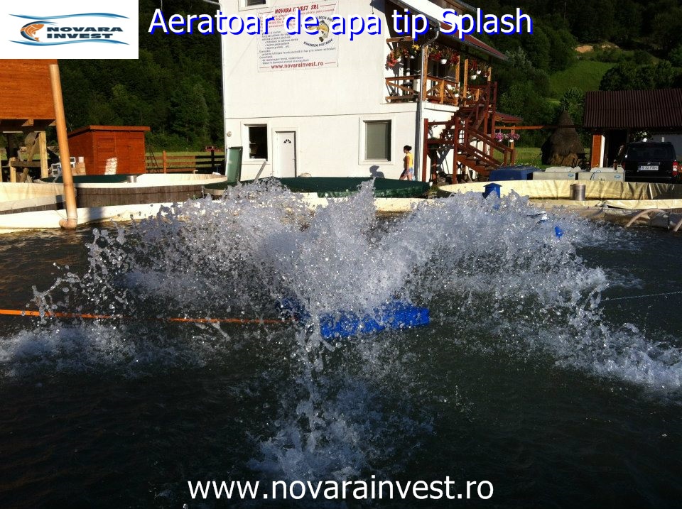 Aeratoare de apă tip Splash 200V-380V<br> (fântână) - imagine 3