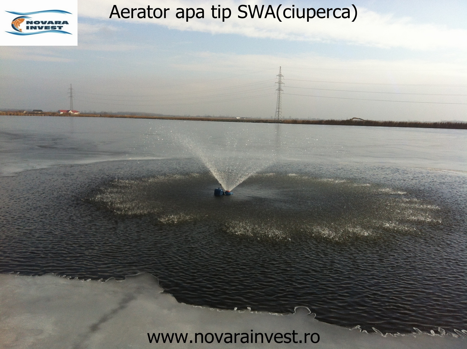 Aerator apă SWA - tip Ciuperca 220V-380V - imagine 4