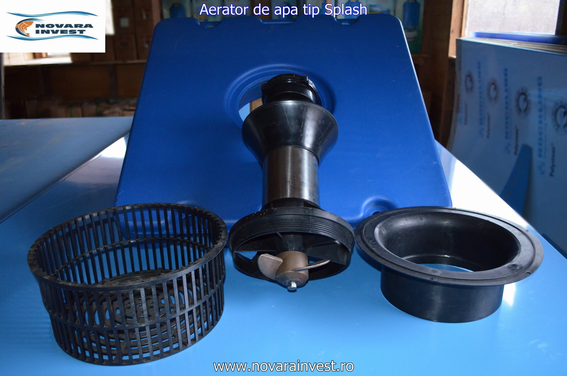 Aeratoare de apă tip Splash 200V-380V<br> (fântână) - imagine 2