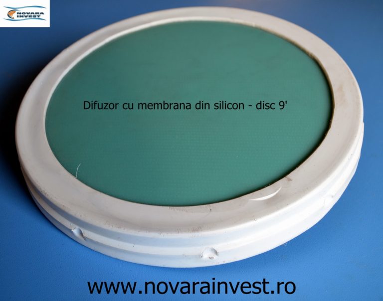 Difuzor de aerare cu membrană din silicon - disc 9