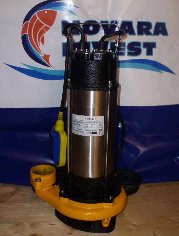 Pompa submersibila otelinoxidabil 1500F